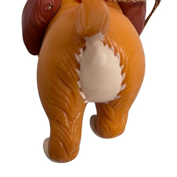 Vintage Disney Lady And The Tramp Dog Christmas Ornament Hanging Holiday Decor - Picture 4 of 7